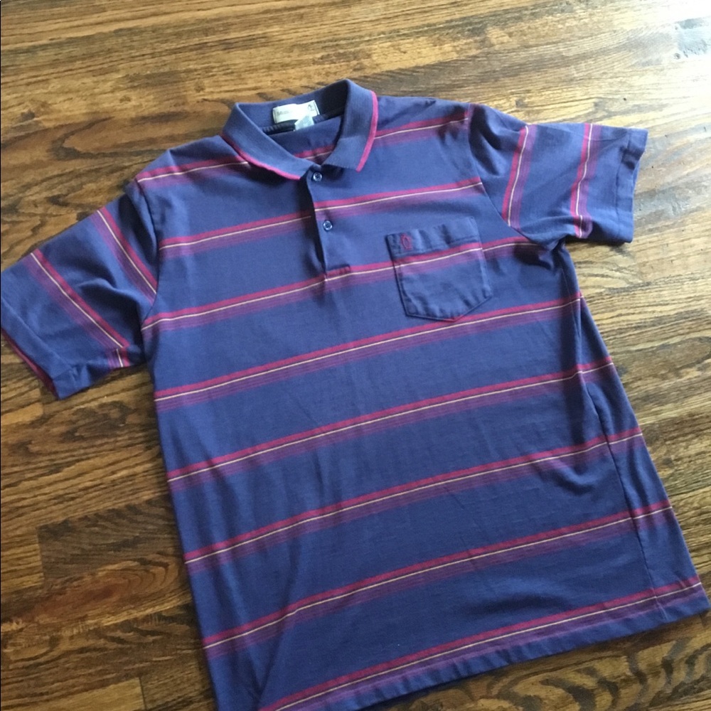 Vintage Penguin Munsingwear Striped Polo